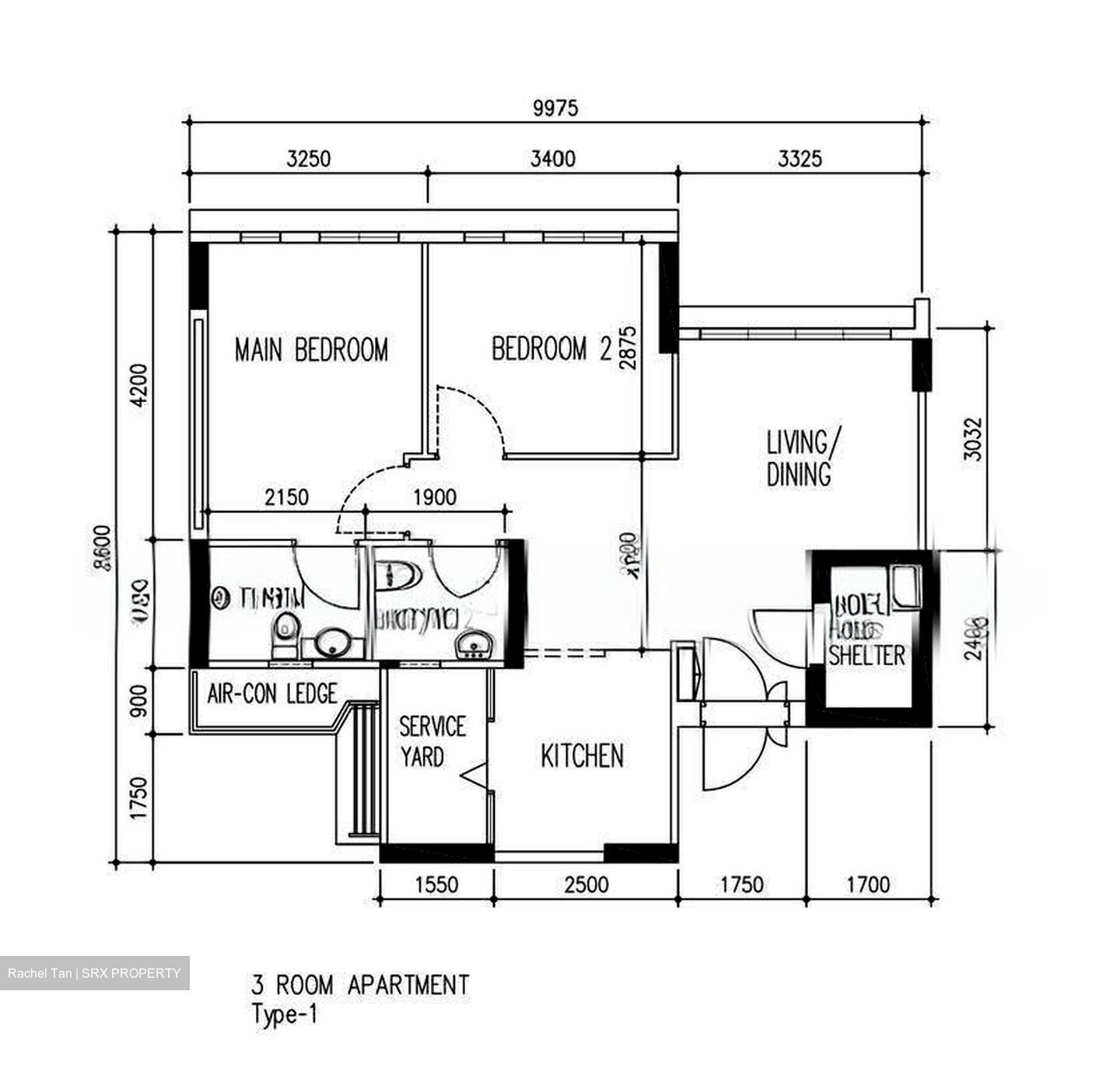 Blk 682A Waterway View (Punggol), HDB 3 Rooms #626566071